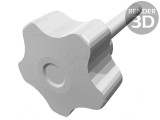Buton de Reglare Negru 32mm M6