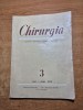 Revista Chirurgia, Mai-Iunie 1958, Societatea Stiintelor Medicale RPR, 160 Pagini, Bucuresti