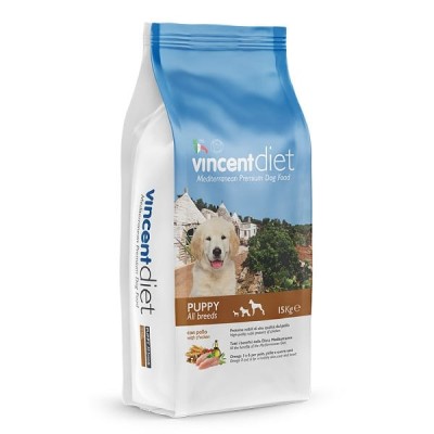 Vincent Diet, Hrana catei, pui, 15kg foto
