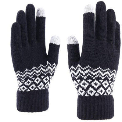 Manusi Touchscreen - Techsuit Knitting (ST0003) - Black foto
