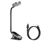 LAMPA pentru citit Baseus Comfort, LED, 3 trepte intensitate luminoasa, acumulator 400mAh, culoare 4000k &quot;DGRAD-0G&quot; 45507218 (include timbru verde 0.1