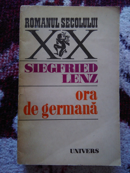 ORA DE GERMANĂ SIEGFRIED LENZ 1972