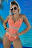 SW1917RR-52 Costum de baie intreg accesorizat cu ciucuri, S/M