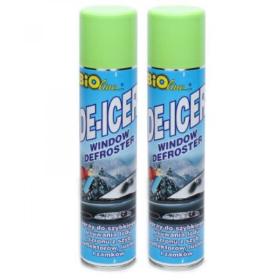 Pachet 2 x Spray VGT pentru dezghetare parbriz auto 300 ml foto