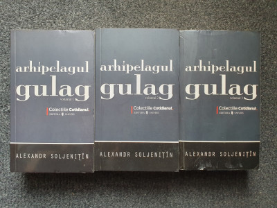 ARHIPELAGUL GULAG - Alexandr Soljenitin (3 volume) foto