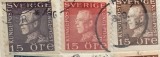 Timbre Interbelica TMB1SE Sverige set/lot/serie 3 valori