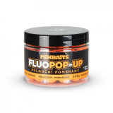 Mikbaits Fluo Pop-up Boilies 150ml Midnight portocală, 14mm