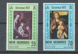 New Hebrides Br 1972 - Crăciun, arta, serie neuzata