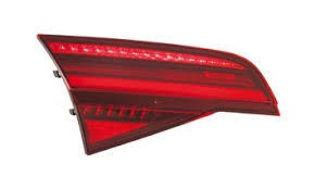 Stop spate lampa Audi A8 (D4/4f), 2015- Model Plus, S8, spate, Dreapta, partea interioara; LED; rosu-fumuriu, Farba foto