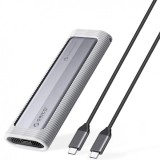 Rack Orico AXM2S-G2 pentru SSD SATA M.2 NVMe / NGFF, Gri