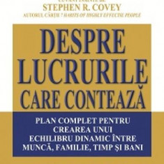 Despre lucrurile care contează. Plan complet pentru crearea unui echilibru dinamic între muncă, familie, timp şi bani - Paperback brosat - A. Roger Me