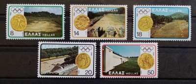 BC354, Grecia 1980 serie sport foto
