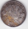 GERMANIA 1/2 MARK 1918, Europa, Argint