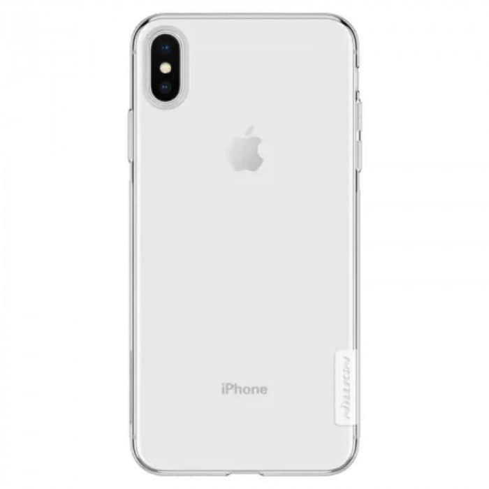 Husa silicon iPhone XS Max Nillkin Nature Transparenta