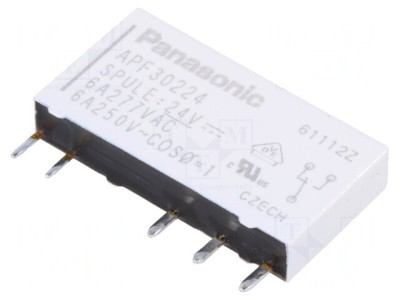 Releu Electromagnetic SPDT 24VDC 6A foto