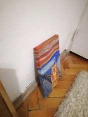 Vand pictura dupa Tipatul de Edvard Munch foto