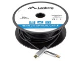 Cablu HDMI LANBERG 10m negru PVC HDMI 2.0 High Speed 4K HDR 3D ARC