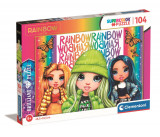 Puzzle Clementoni, Rainbow High Brilliant, 104 piese