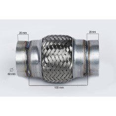 Racord Flexibil Esapament Flank 60X100MM FL 62067 foto