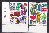 NORVEGIA 1997 SERIE MNH