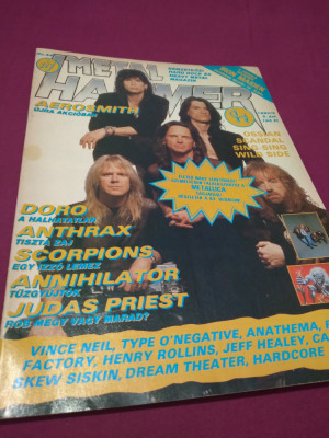 REVISTA METAL HAMMER NR.44 POSTER foto