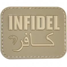 PATCH MESAJ - INFIDEL - MULTICAM