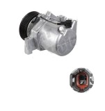 Compresor aer conditionat Nissan Micra, 2010-2017, motor 1.2 59/72kw; Note, 2013-, motor 1.2 59kw/1.2 DIG-S 72kw, benzina, rola curea 100 mm, 7 canel