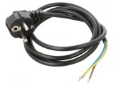 Cablu Alimentare 3x0,75mm2 PVC Ștecăr Unghiular CEE 7/7