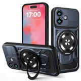 Husa iPhone 17 Asteroid GSM RuggedCam, albastru