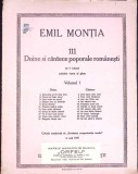 111 DOINE SI CANTECE POPORALE ROMANESTI VOL.1-EMIL MONTIA-344591