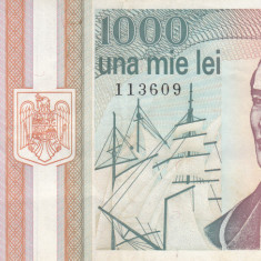 M1 - Bancnota Romania - 1000 lei - emisiune 1993