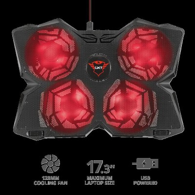 Stand racire Laptop Trust GXT 278 Yozu, negru foto