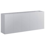 Cumpara ieftin Jardiniera 200x40x80 cm otel galvanizat
