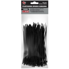 MA Professional Set 100 Buc Colier Plastic 2,5X120MM Negru 20-H03