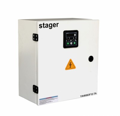 Automatizare trifazata Stager YA40063F12TA 63A, 12Vcc, protectie foto