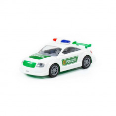 Masina politie, cu frictiune, 26x11x10 cm, 7Toys