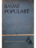 Corneliu Barbulescu - Basme populare pentru clasele V-VIII (Editia: 1966)