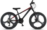 Bicicleta MTB Umit Accrue 2D, cadru 18 , negru rosu , roata 26 , cadru aluminiu