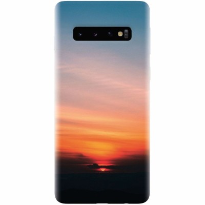 Husa silicon personalizata pentru Samsung Galaxy S10 Plus, Calm Clouds foto