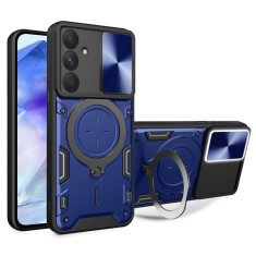 Husa Samsung Galaxy A55 5G Techsuit CamGuard Pro, albastru foto