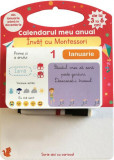 Calendarul meu anual. &Icirc;nvăț cu Montessori (3-6 ani) - Paperback brosat - *** - Didactica Publishing House
