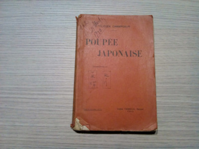 POUPEE JAPONAISE - Felicien Champsaur - Librairie Charpentier, 1926, 324 p. foto