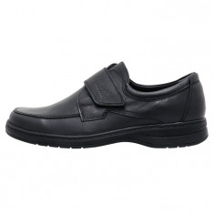 Pantofi casual barbati piele naturala - Nicolis negru - Marimea 43