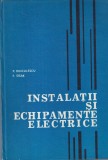 Carte Instalatii Echipamente Electrice P. Dinculescu F. Sisak Editura Didactica Si Pedagogica Romana 1981