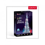 Cumpara ieftin PUZZLE 3D LED BURJ KHALIFA 136 PIESE, CubicFun