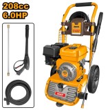 Aparat de Spalat cu Presiune turbojet pe benzina 6.0cp, 214 bar, Ingco GHPW2003E