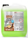 Clinex Nano Protect Floral, 5 Litri, Detergent Lichid Pentru Curatare Pardoseli, Cu Particule De Sil