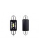 Set 2 bec led auto C5W Canbus cu 1Smd UltraBright 31mm 12/24v, Amio