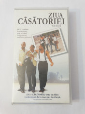 Caseta video VHS originala film tradus Ro - Ziua Casatoriei foto