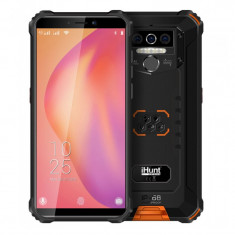 Telefon mobil Smart iHunt Titan P8000 Pro, Android 10, 4G LTE, ecran IPS 5.5 inch, Full Angle, 32 GB, 4 GB RAM, 13 MP, 8000 mAh, Dual Sim, Black/Yello foto